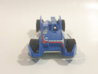 2009 Hot Wheels Track Stars RD-10 Blue Die Cast Toy Car Vehicle