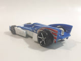 2009 Hot Wheels Track Stars RD-10 Blue Die Cast Toy Car Vehicle