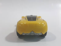 2009 Hot Wheels Track Stars Ultra Rage Yellow Plastic Body Die Cast Toy Car Vehicle