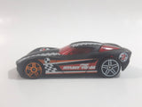 2012 Hot Wheels Thrill Racers - City Stunt 2009 Corvette StingRay Concept Flat Black Die Cast Toy Car Vehicle