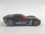 2012 Hot Wheels Thrill Racers - City Stunt 2009 Corvette StingRay Concept Flat Black Die Cast Toy Car Vehicle