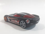 2012 Hot Wheels Thrill Racers - City Stunt 2009 Corvette StingRay Concept Flat Black Die Cast Toy Car Vehicle