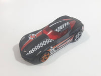 2012 Hot Wheels Thrill Racers - City Stunt 2009 Corvette StingRay Concept Flat Black Die Cast Toy Car Vehicle