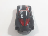 2012 Hot Wheels Thrill Racers - City Stunt 2009 Corvette StingRay Concept Flat Black Die Cast Toy Car Vehicle