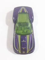 2009 Hot Wheels HW Designs Pony-Up Metallic Purple Die Cast Toy Car Vehicle