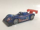 2010 Hot Wheels HW Racing Riley and Scott Mk III Pearl Blue Die Cast Toy Race Car Vehicle