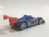 2010 Hot Wheels HW Racing Riley and Scott Mk III Pearl Blue Die Cast Toy Race Car Vehicle