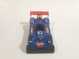 2010 Hot Wheels HW Racing Riley and Scott Mk III Pearl Blue Die Cast Toy Race Car Vehicle