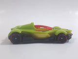 2012 Hot Wheels Code Cars Formula Street Lime Green Yellow and Black Die Cast Toy Race Car Vehicle