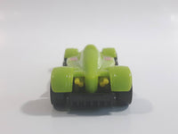 2012 Hot Wheels Code Cars Formula Street Lime Green Yellow and Black Die Cast Toy Race Car Vehicle