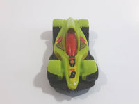 2012 Hot Wheels Code Cars Formula Street Lime Green Yellow and Black Die Cast Toy Race Car Vehicle