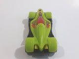 2012 Hot Wheels Code Cars Formula Street Lime Green Yellow and Black Die Cast Toy Race Car Vehicle