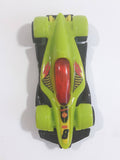 2012 Hot Wheels Code Cars Formula Street Lime Green Yellow and Black Die Cast Toy Race Car Vehicle