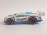 2013 Hot Wheels HW Racing - HW Race Team Super Blitzen Pearl White Die Cast Toy Race Car Vehicle