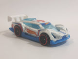 2013 Hot Wheels HW Racing - HW Race Team Super Blitzen Pearl White Die Cast Toy Race Car Vehicle