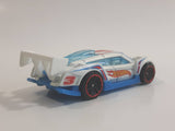 2013 Hot Wheels HW Racing - HW Race Team Super Blitzen Pearl White Die Cast Toy Race Car Vehicle