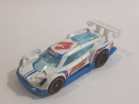 2013 Hot Wheels HW Racing - HW Race Team Super Blitzen Pearl White Die Cast Toy Race Car Vehicle