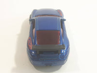 2011 Hot Wheels Porsche 911 GT3 RS Metalflake Dark Blue Die Cast Toy Car Vehicle