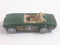 2013 Hot Wheels Triumph TR6 Green #4 Die Cast Toy Race Car Vehicle