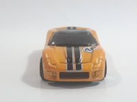 2009 Hot Wheels 40 Somethin' Metalflake Orange Yellow Die Cast Toy Car Vehicle