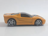 2009 Hot Wheels 40 Somethin' Metalflake Orange Yellow Die Cast Toy Car Vehicle