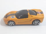 2009 Hot Wheels 40 Somethin' Metalflake Orange Yellow Die Cast Toy Car Vehicle