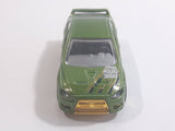 2010 Hot Wheels Nightburnerz 2008 Lancer Evolution Metallic Green Die Cast Toy Car Vehicle