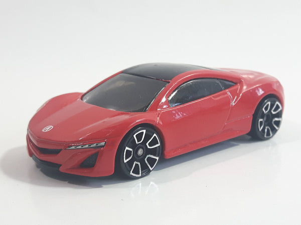 2013 Hot Wheels HW Showroom - Asphalt Assault 2012 Acura NSX Concept Red Die Cast Toy Car Vehicle