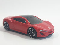 2013 Hot Wheels HW Showroom - Asphalt Assault 2012 Acura NSX Concept Red Die Cast Toy Car Vehicle