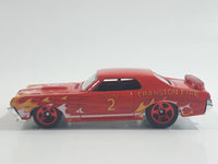 2012 Hot Wheels HW Main Street '69 Mercury Cougar Eliminator Cranston Fire #2 Red Die Cast Toy Muscle Car Vehicle