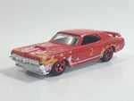 2012 Hot Wheels HW Main Street '69 Mercury Cougar Eliminator Cranston Fire #2 Red Die Cast Toy Muscle Car Vehicle