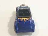 2008 Hot Wheels All Stars '40 Ford Convertible Dark Blue Die Cast Toy Car Vehicle