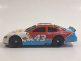 2008 NASCAR General Mills Cinnamon Toast Crunch Cereal Betty Crocker #43 Richard Petty White Blue Red Die Cast Toy Race Car Vehicle