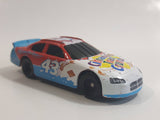 2008 NASCAR General Mills Cinnamon Toast Crunch Cereal Betty Crocker #43 Richard Petty White Blue Red Die Cast Toy Race Car Vehicle