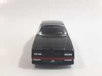 Maisto Ridez 1986 Chevrolet Monte Carlo SS Black Die Cast Toy Car Vehicle with Rubber Tires