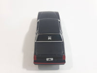 Maisto Ridez 1986 Chevrolet Monte Carlo SS Black Die Cast Toy Car Vehicle with Rubber Tires