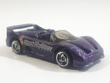 1998 Hot Wheels Ferrari F50 Spyder Purple Die Cast Toy Car Vehicle