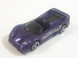 1998 Hot Wheels Ferrari F50 Spyder Purple Die Cast Toy Car Vehicle