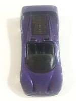 1998 Hot Wheels Ferrari F50 Spyder Purple Die Cast Toy Car Vehicle