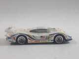 2000 Hot Wheels Porsche 911 GT1-98 White Die Cast Toy Race Car Vehicle