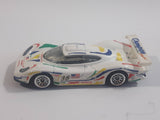 2000 Hot Wheels Porsche 911 GT1-98 White Die Cast Toy Race Car Vehicle