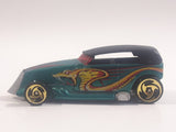 2002 Hot Wheels Cold Blooded Phaeton Metalflake Teal Die Cast Toy Car Vehicle