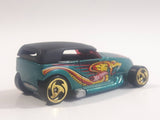 2002 Hot Wheels Cold Blooded Phaeton Metalflake Teal Die Cast Toy Car Vehicle