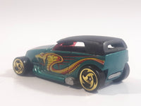 2002 Hot Wheels Cold Blooded Phaeton Metalflake Teal Die Cast Toy Car Vehicle