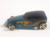 2002 Hot Wheels Cold Blooded Phaeton Metalflake Teal Die Cast Toy Car Vehicle