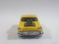 1996 Hot Wheels '50's Favorites '57 Chevy Yellow Die Cast Toy Muscle Car Vehicle