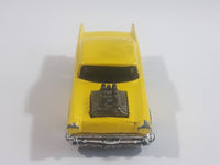 1996 Hot Wheels '50's Favorites '57 Chevy Yellow Die Cast Toy Muscle Car Vehicle