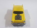 1996 Hot Wheels '50's Favorites '57 Chevy Yellow Die Cast Toy Muscle Car Vehicle