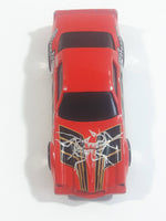 2001 Hot Wheels Fossil Fuels Chevrolet Camaro Z28 Red Die Cast Toy Muscle Car Vehicle