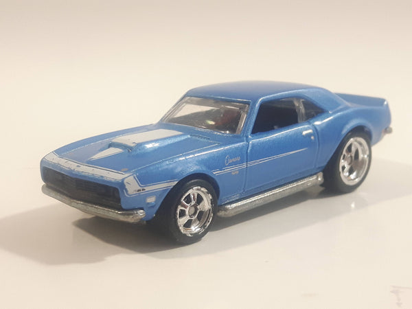 2017 Hot Wheels Car Culture - HW Redliners '68 COPO Camaro Light Blue Die Cast Toy Car Vehicle